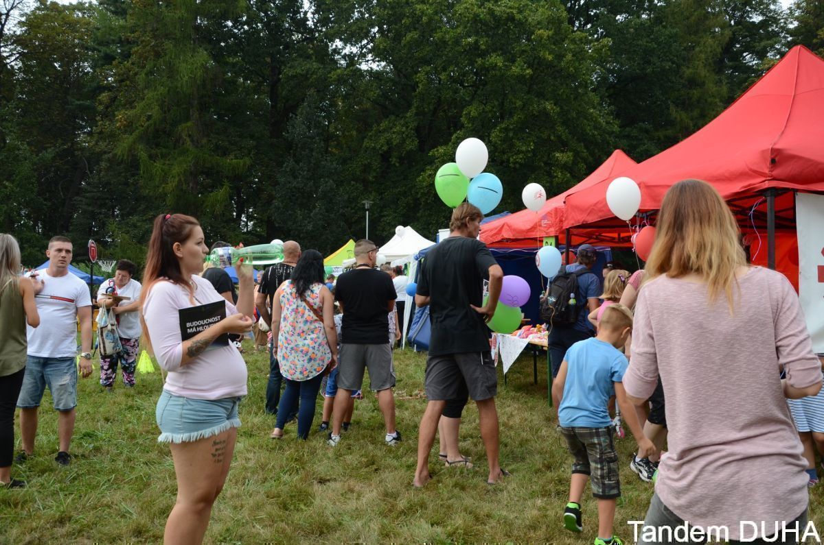 Také letos byl Tandem Duha součástí nadačního městečka 2018